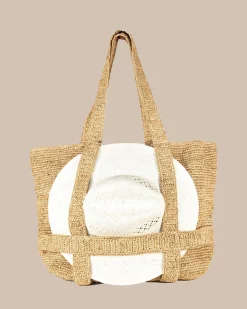 Straw Traveler Tote