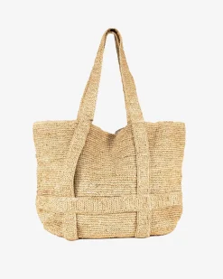 Straw Traveler Tote
