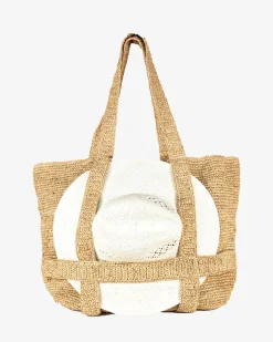 Straw Traveler Tote