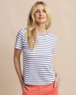 Sun Farer Stripe Crewneck T-Shirt