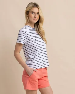 Sun Farer Stripe Crewneck T-Shirt