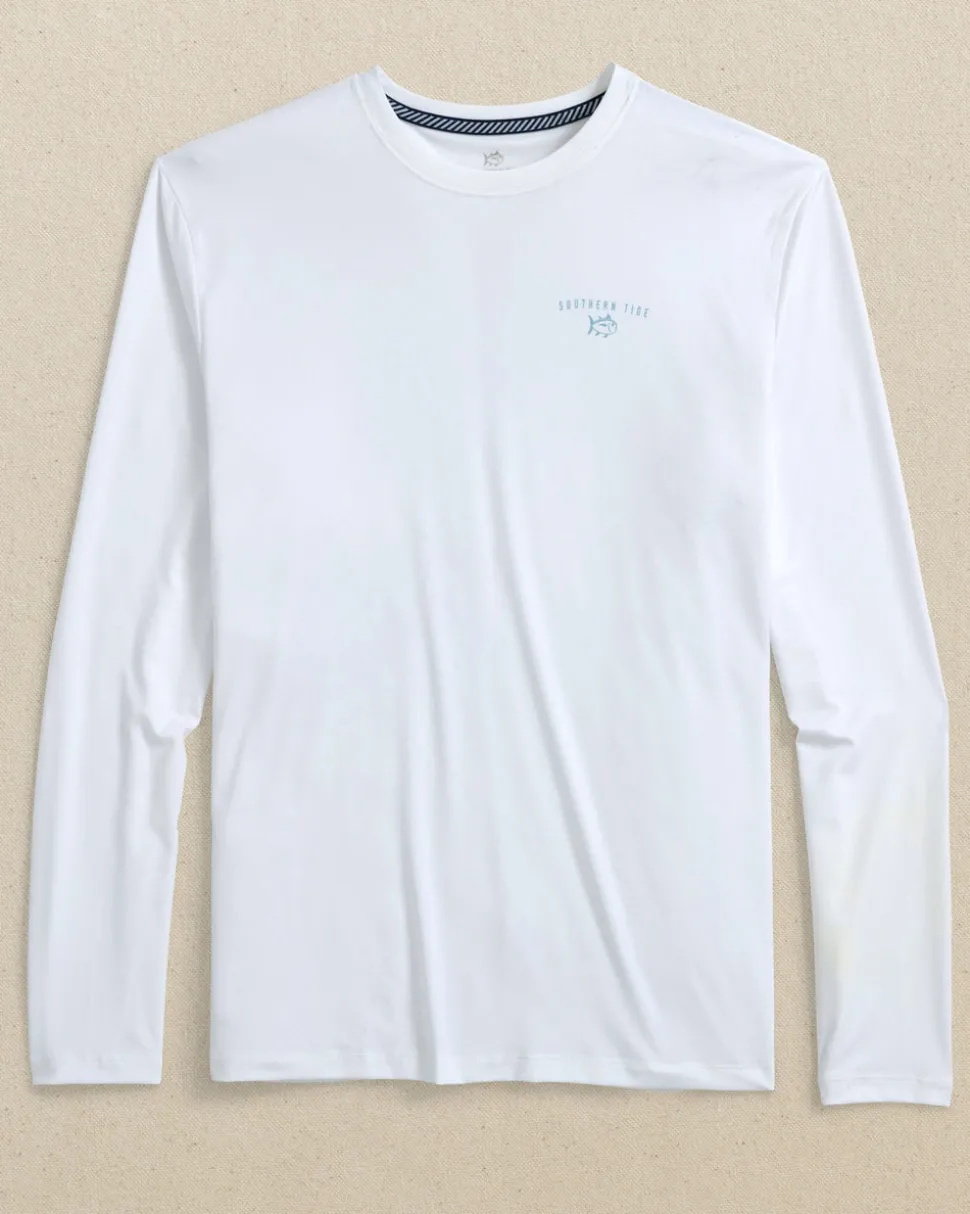Swarming Sharks Long Sleeve Performance T-Shirt