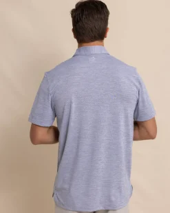Team Colors Driver Spacedye Polo Shirt