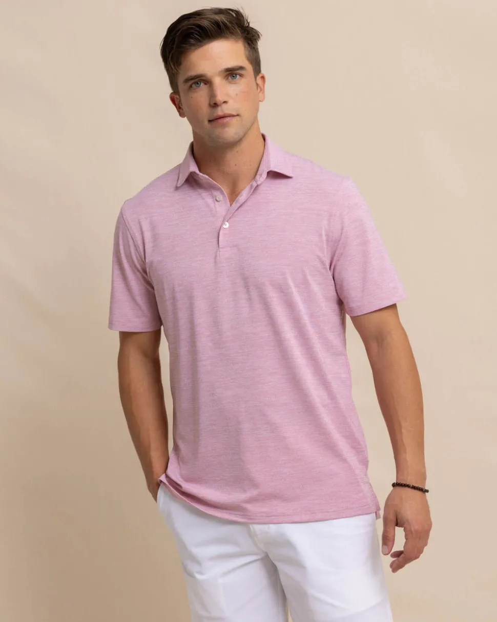 Team Colors Driver Spacedye Polo Shirt