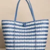 The Lilley Line Medium Tides Stripe Tote