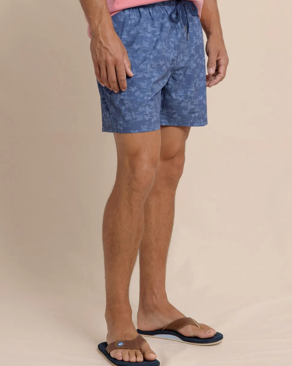 Tide To The Shore Swim Trunk