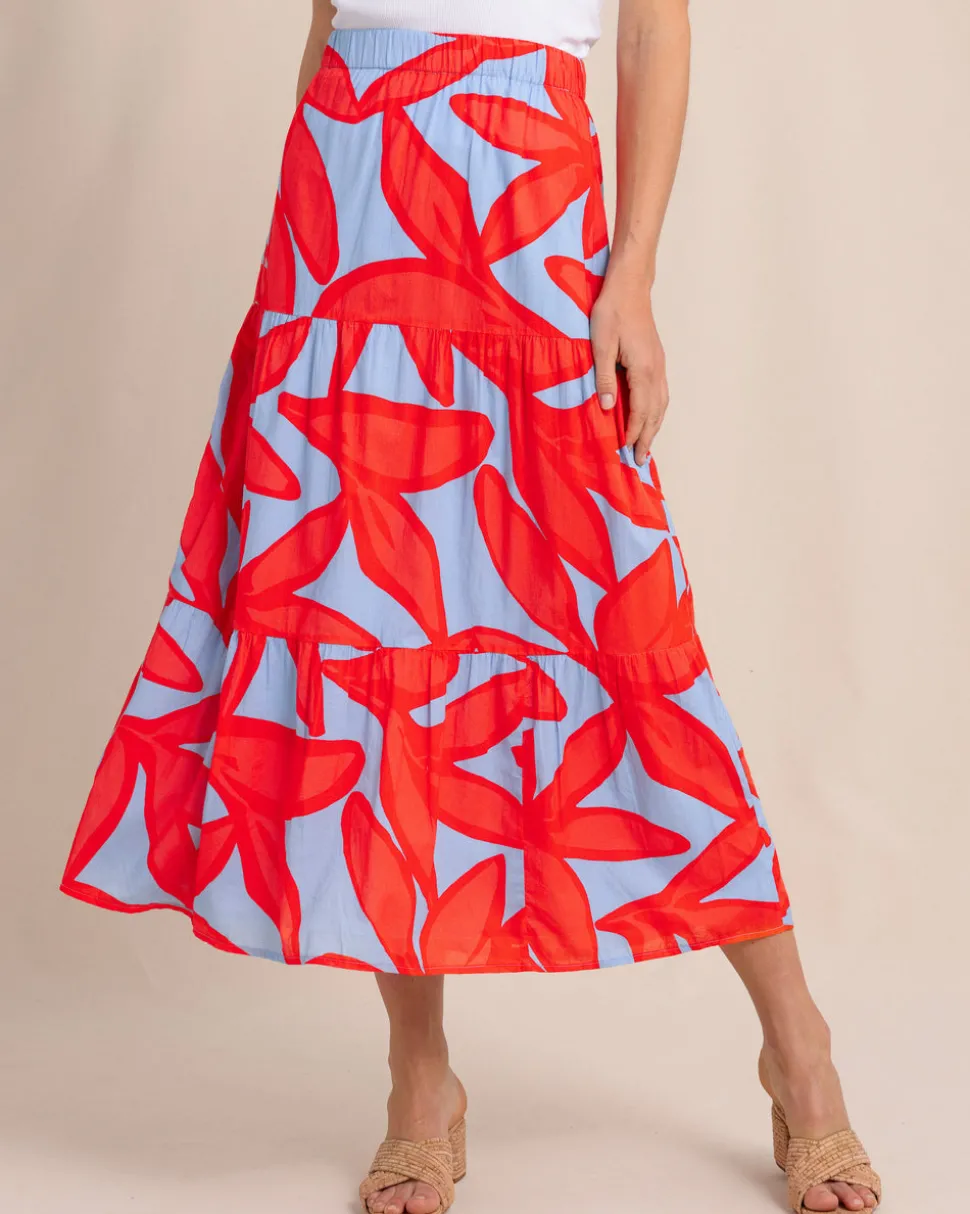 Vanna Garden Glory Printed Maxi Skirt