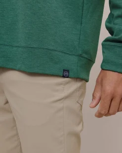 Whyche Interlock Heather Quarter Zip