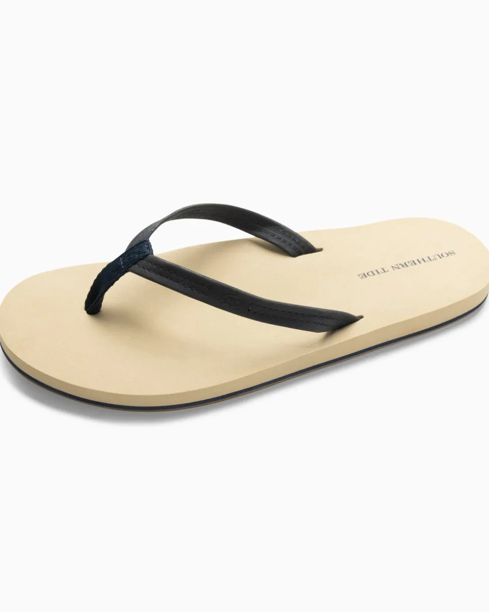 Women's Navy Leather Weekend Flipjacks
